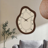 Creative Wall Clock French 16" Wall Hanging Clock for Office Kitchen Bedroom Style A