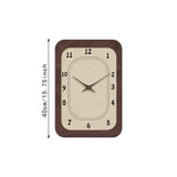 Creative Wall Clock French 16" Wall Hanging Clock for Office Kitchen Bedroom Style A