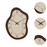 Creative Wall Clock French 16" Wall Hanging Clock for Office Kitchen Bedroom Style B