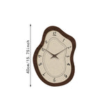 Creative Wall Clock French 16" Wall Hanging Clock for Office Kitchen Bedroom Style B