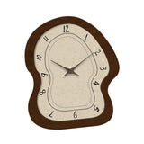 Creative Wall Clock French 16" Wall Hanging Clock for Office Kitchen Bedroom Style C