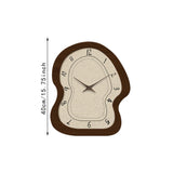 Creative Wall Clock French 16" Wall Hanging Clock for Office Kitchen Bedroom Style C