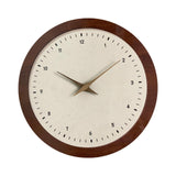 Elegant Wall Clock Creative Design Non Ticking for Bedroom Dining Room Hotel Round