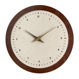 Wall Clock Modern Housewarming Gift Non Ticking for Living Room Hotel Office Round