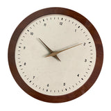 Wall Clock Modern Housewarming Gift Non Ticking for Living Room Hotel Office Round