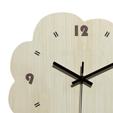 Wall Clock Modern Housewarming Gift Non Ticking for Living Room Hotel Office Irregular Shape