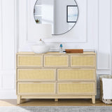 Bedroom 7 drawer dresser, dresser modern wooden chest of drawers with