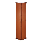 Corner Cabinet with Lights, Adjustable Glass Shelves,