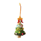 Xmas Small Pendant Mini Xmas Hanging Pendant for Outdoor Festive Decorating Green