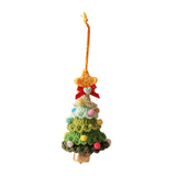 Xmas Small Pendant Mini Xmas Hanging Pendant for Outdoor Festive Decorating Green