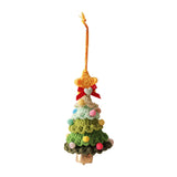 Xmas Small Pendant Mini Xmas Hanging Pendant for Outdoor Festive Decorating Green