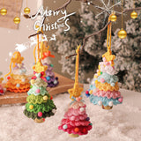 Xmas Small Pendant Mini Xmas Hanging Pendant for Outdoor Festive Decorating Green