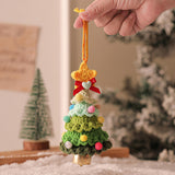 Xmas Small Pendant Mini Xmas Hanging Pendant for Outdoor Festive Decorating Green