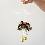 2024 Christmas Tree Bells Hanging Ornaments DIY for Birthdays Party Supplies Santa Claus