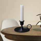 Candlestick Holder Reusable Candle Holder for Study Room Holiday Anniversary