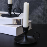 Candlestick Holder Reusable Candle Holder for Study Room Holiday Anniversary