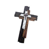 Wooden Wall Cross Collectible Gift Party Supplies for Bedroom Cabinet Window