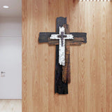 Wooden Wall Cross Collectible Gift Party Supplies for Bedroom Cabinet Window