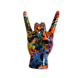 Hand Gesture Statue Creative Hand Decor Sculpture for Indoor Bedroom Desktop Style B