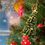 Christmas Hanging Decorations Gifts Acrylic Ornament for Window Door Bedroom