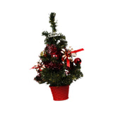 Tabletop Christmas Tree Statue Funny Figurine for Tabletop Kitchen Fireplace Style B