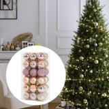 36 Pieces Christmas Ball Decoration Hanging Pendant for Holiday Cabinet Home