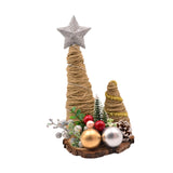 Mini Christmas Tree for Desk Christmas Gift Crafts Miniature Christmas Decor