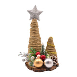 Mini Christmas Tree for Desk Christmas Gift Crafts Miniature Christmas Decor