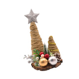 Mini Christmas Tree for Desk Christmas Gift Crafts Miniature Christmas Decor