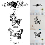 Wall Sculpture Hanging Accent Modern Bathroom Butterfly Metal Wall Art Decor With Heart