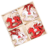 Christmas Hanging Decorations Wood Ornament for Housewarming Cabinet Bedroom Horse