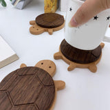 Wooden Turtle Coaster Tabletop Decorations Table Coaster for Cafe Bar Teapot