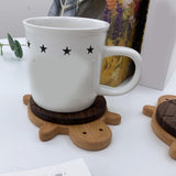 Wooden Turtle Coaster Tabletop Decorations Table Coaster for Cafe Bar Teapot