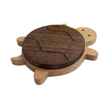 Wooden Turtle Coaster Tabletop Decorations Table Coaster for Cafe Bar Teapot