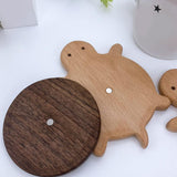 Wooden Turtle Coaster Tabletop Decorations Table Coaster for Cafe Bar Teapot