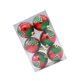 6 Pieces Christmas Tree Ball Ornaments Hanging for Decoration Birthday Party tree