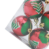 6 Pieces Christmas Tree Ball Ornaments Hanging for Decoration Birthday Party tree