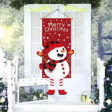 Merry Christmas Garden Flag Xmas Hanging Flag for Window Outdoor Indoor Door