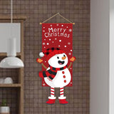 Merry Christmas Garden Flag Xmas Hanging Flag for Window Outdoor Indoor Door