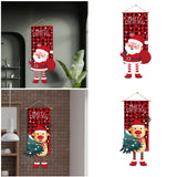 Merry Christmas Garden Flag Cartoon Ornament for Outdoor Indoor Garden Store Santa Claus