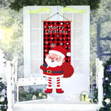 Merry Christmas Garden Flag Cartoon Ornament for Outdoor Indoor Garden Store Santa Claus