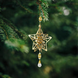 Star Christmas Tree Hanging Ornament Xmas Decor for Malls Anniversary Indoor