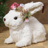 Bunny Statue Collection Party Tabletop Ornament for Indoor Living Room Table