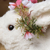 Bunny Statue Collection Party Tabletop Ornament for Indoor Living Room Table