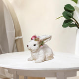 Bunny Statue Collection Party Tabletop Ornament for Indoor Living Room Table