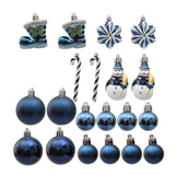 Christmas Ornaments Charm Party Fireplace Christmas Tree Hanging Decorations Style C