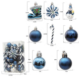 Christmas Ornaments Charm Party Fireplace Christmas Tree Hanging Decorations Style C