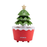 Christmas Tree Humidifier Christmas Gift 250 ml for Bedroom Living Room Home Red