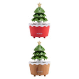 Christmas Tree Humidifier Christmas Gift Aroma Diffuser for Living Room Yoga Red