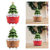 Christmas Tree Humidifier Christmas Gift Aroma Diffuser for Living Room Yoga Red